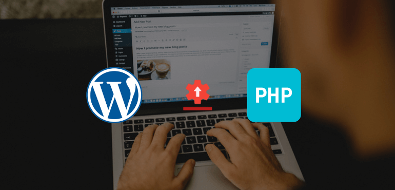 how to update php version wordpress