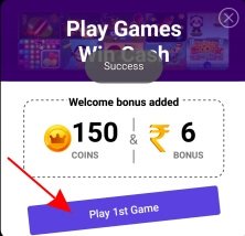 sign up bonus