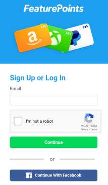 featurepoints sign up