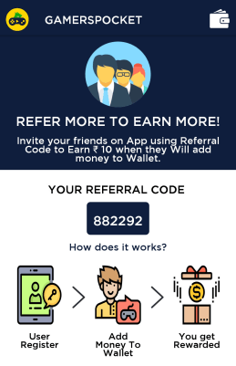 gamerspocket refer code