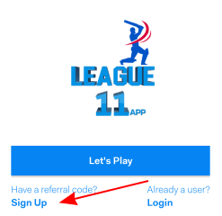 league11 app sign up