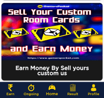 sell custom room cards and earn money