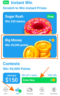 win points