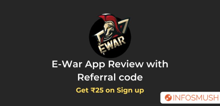 Read more about the article EWar Referral Code: ₹60 Bonus + ₹500/Refer | Download Apk [Proof Added]