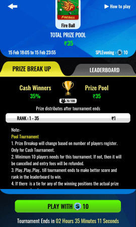 join spl pro tournament