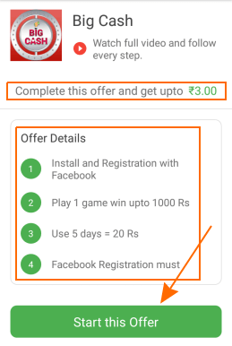 offer details