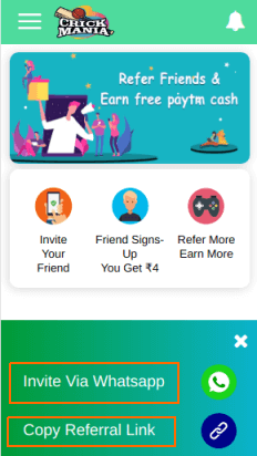 refer and earn paytm cash