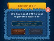 enter otp