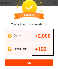 ello inviter id