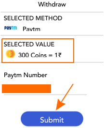 redeem paytm cash