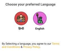 choose language