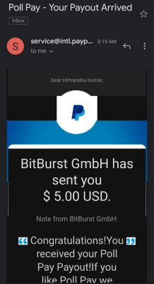 poll pay payment proof