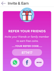 spin buzz refer code