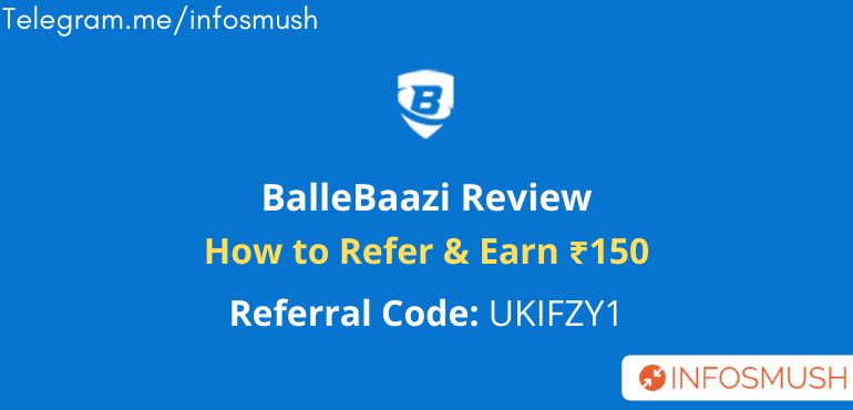 ballebaazi referral code