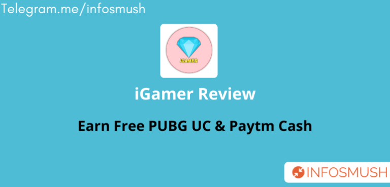 Read more about the article iGamer Refer Code | Get Free PUBG UC and Paytm Cash