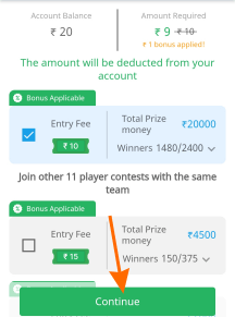 join contest