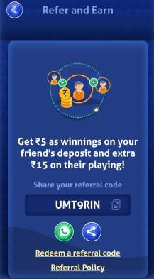 ludo gold referral code