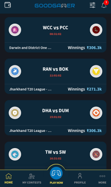 select a match