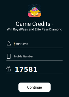 game credits referral code