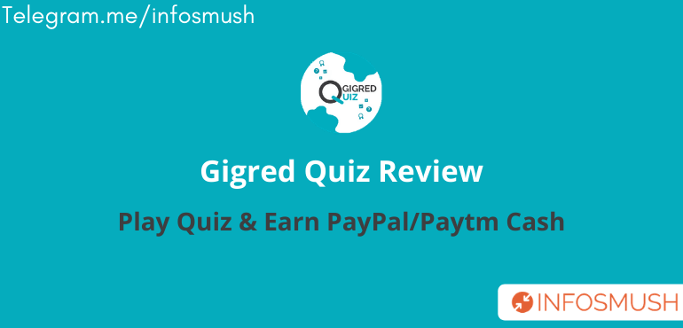 gigred quiz refer code