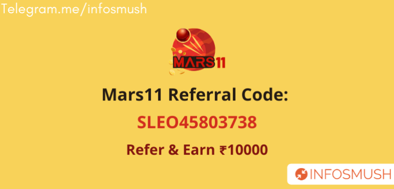 Read more about the article Mars11 Referral Code | Apk Download | Refer & Earn ₹10000