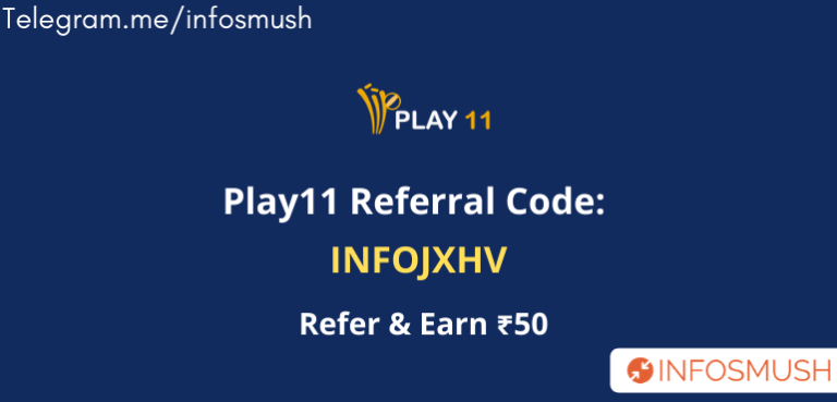 Read more about the article Play11 Referral Code | Refer & Earn ₹50 | Apk Download