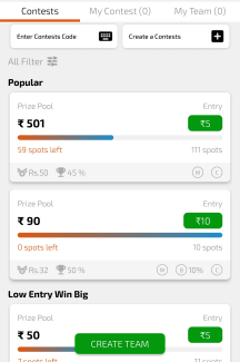 fantasy contests