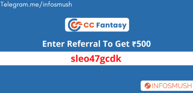 Read more about the article CC Fantasy Referral Code | Apk Download | ₹500 Bonus