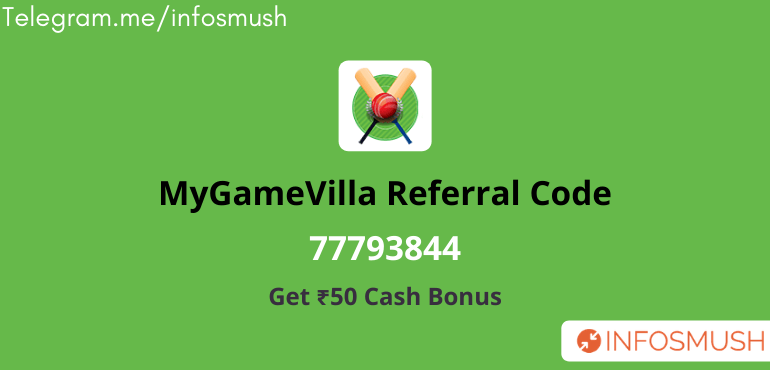 my game villa referral code