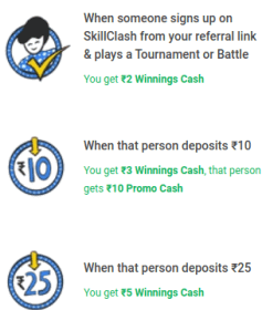 skill clash referral program