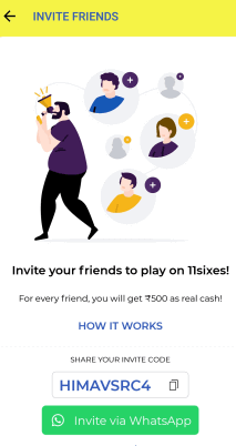 11 sixes refer and earn