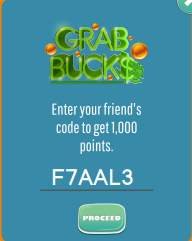 grab bucks referral code