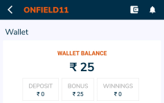 sign up bonus