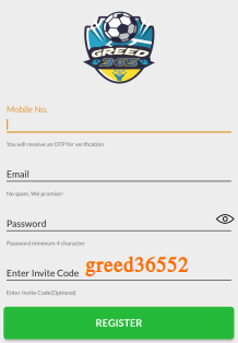 greed 365 referral code