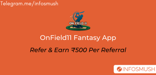 Read more about the article OnField11 Referral Code: Refer & Earn ₹500 | Apk Download