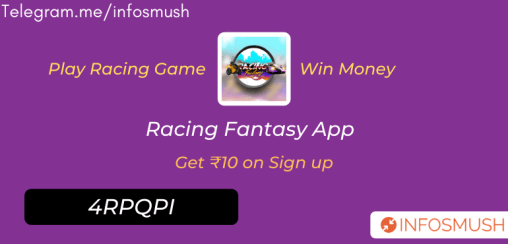 racing fantasy app referral code