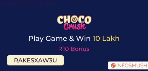 Read more about the article Choco Crush Referral Code: ₹10 Bonus | Apk Download