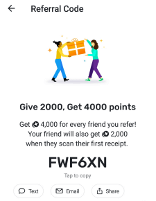 fetch rewards referral code