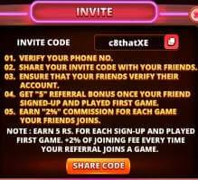 call break empire referral code