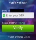 verify otp