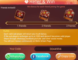 rummy wealth share and earn