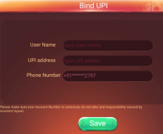 bind upi