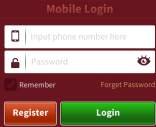 enter mobile number