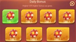 daily bonus