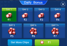 teen patti real cash daily bonus