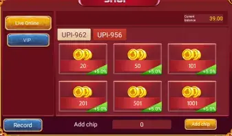 teen patti dilbar add money