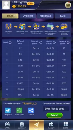 magic winner referral code