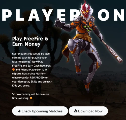 play free fire and earn money