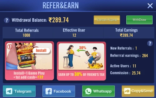 rummy soft apk refer and earn