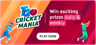 Read more about the article Amazon Cricket Mania (Weekly & Daily) Quiz Answers Today